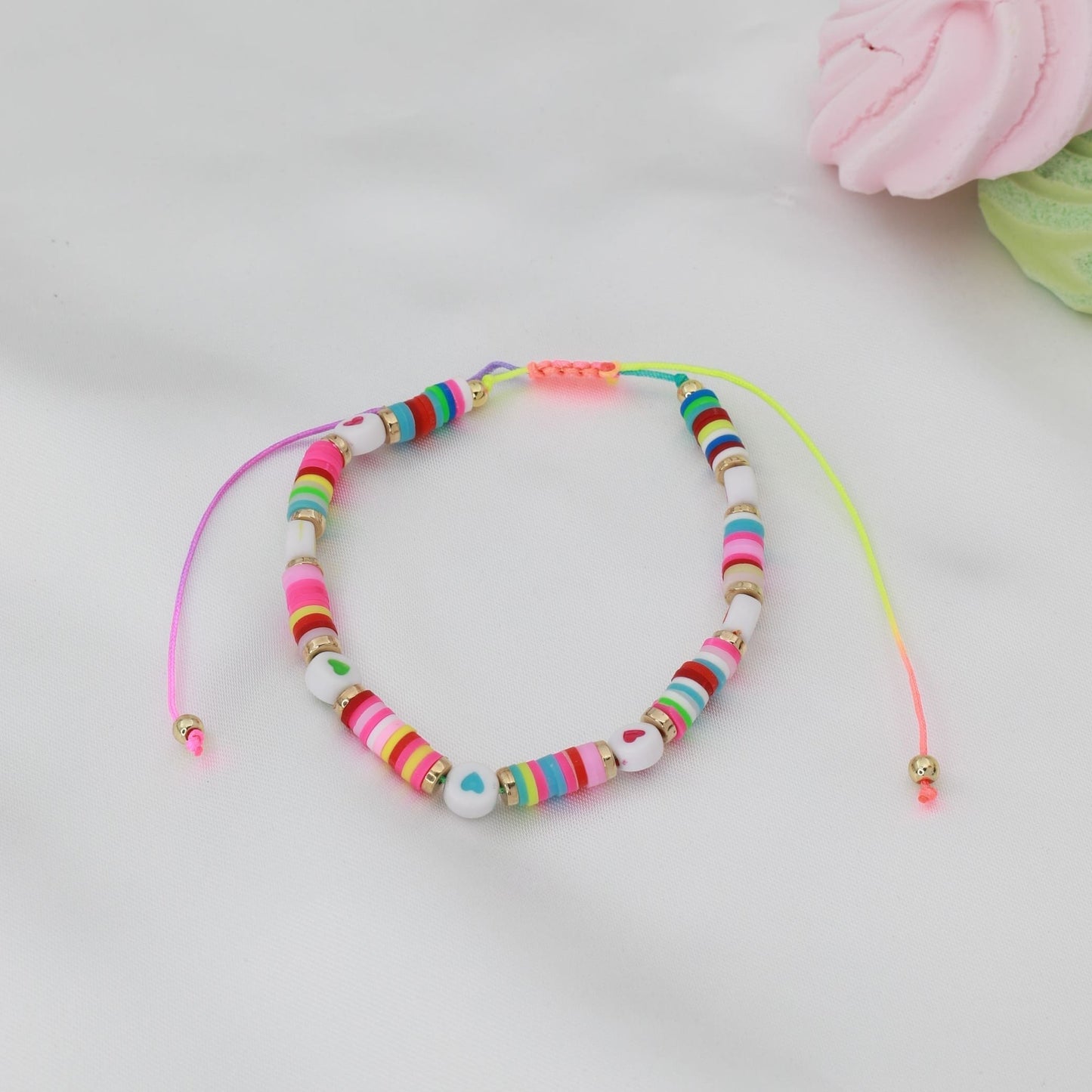 Βραχιόλι ποδιού με χάντρες Mar and Mar Bonbon Anklet