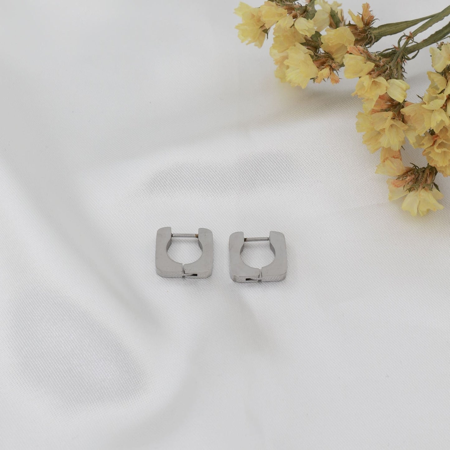 Σκουλαρίκια κρίκοι γεωμετρικοί Mar and Mar Mini Hoops ( Shape ) από ανοξείδωτο ατσάλι