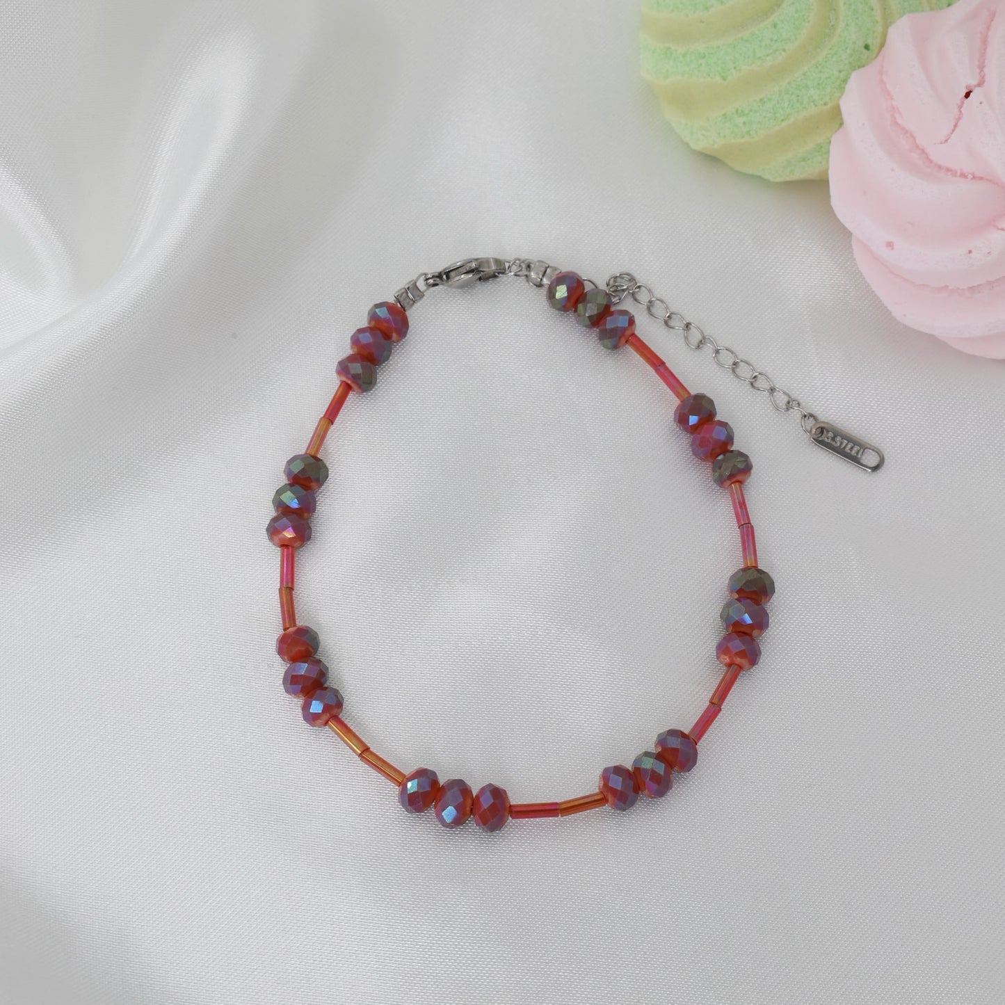Αλυσίδα ποδιού χειροποίητη Mar & Mar Rubilly Anklet από ανοξείδωτο ατσάλι