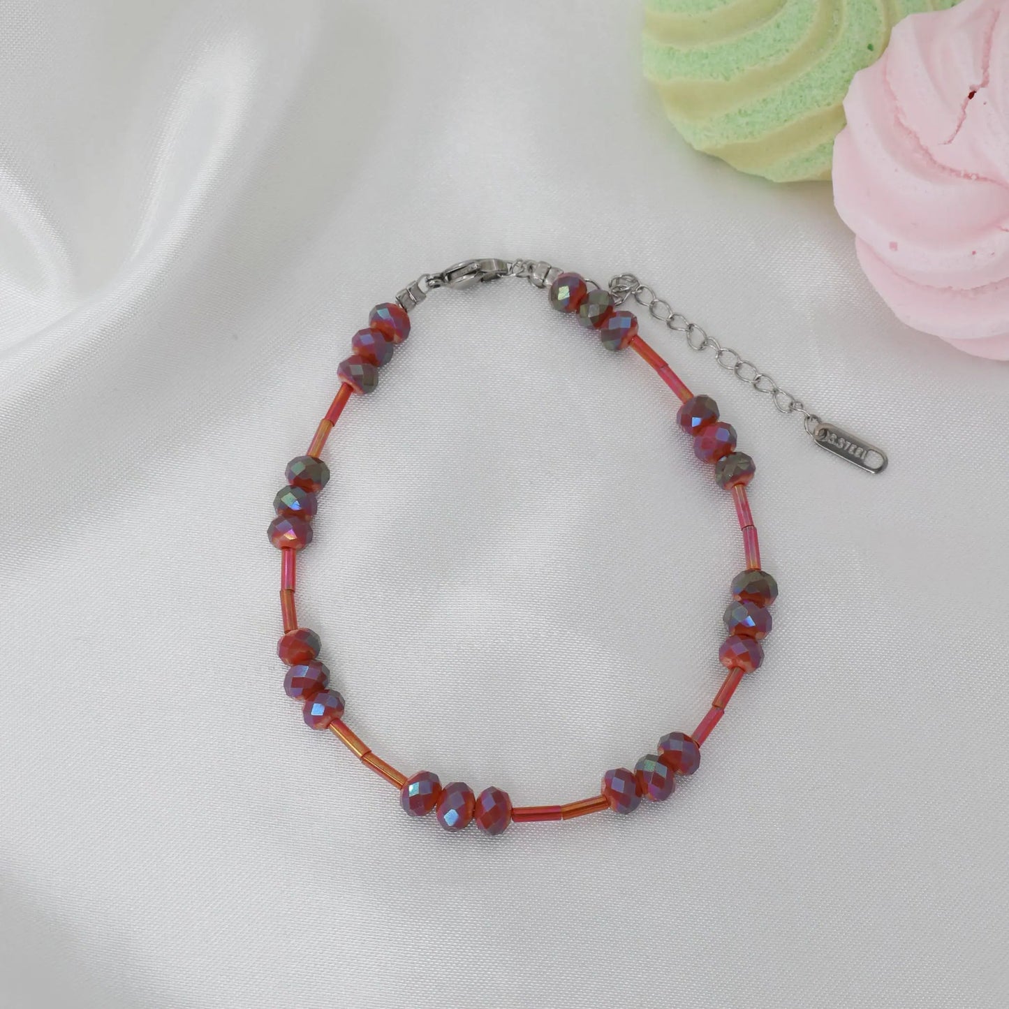 Αλυσίδα ποδιού χειροποίητη Mar & Mar Rubilly Anklet από ανοξείδωτο ατσάλι