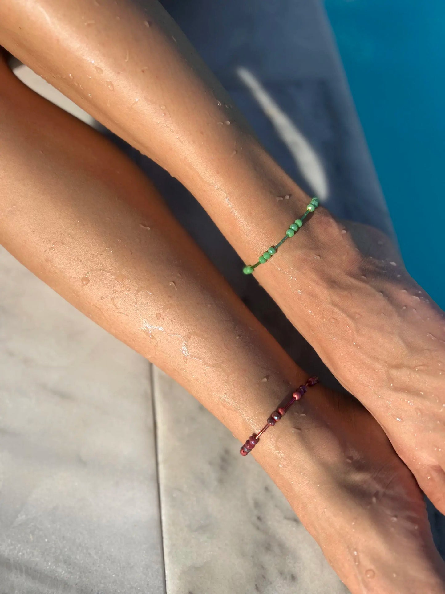 Αλυσίδα ποδιού χειροποίητη Mar & Mar Rubilly Anklet από ανοξείδωτο ατσάλι