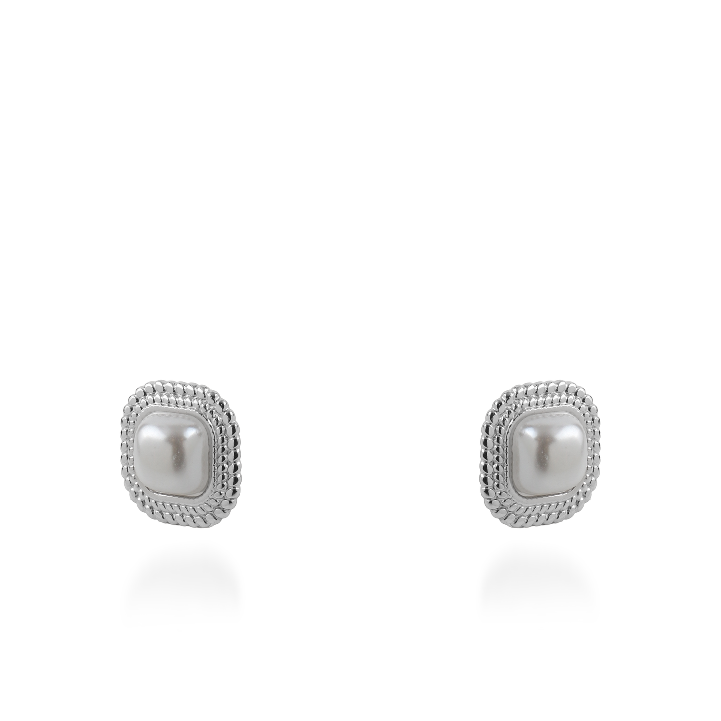 Σκουλαρίκια καρφωτά με πέρλα Mar and Mar Lumen από ανοξείδωτο ατσάλι