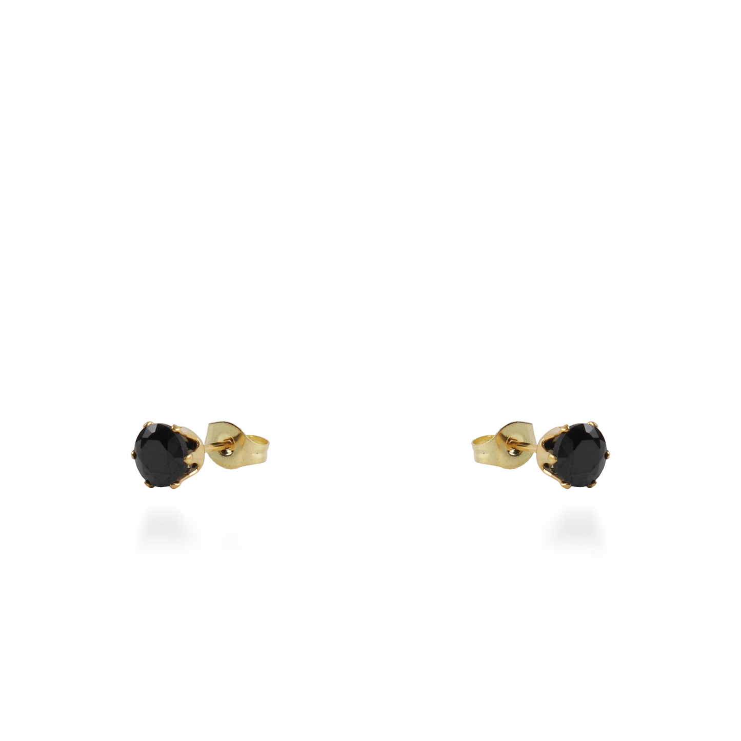 Σκουλαρίκια καρφωτά με πέτρα ζιργκόν Mar and Mar Dimenia Studs από Ανοξείδωτο Ατσάλι