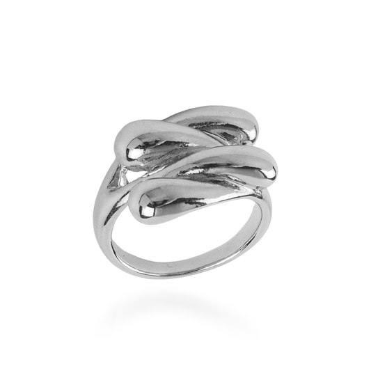 Γυναικείο δαχτυλίδι με ζιργκόν Mar and Mar Lysandre από ανοξείδωτο ατσάλι