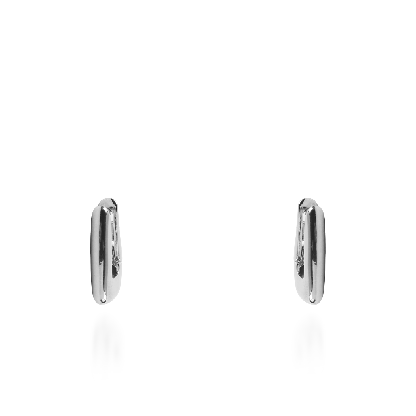 Σκουλαρίκια κρίκοι Mar and Mar Nerine (Silver) από ανοξείδωτο ατσάλι