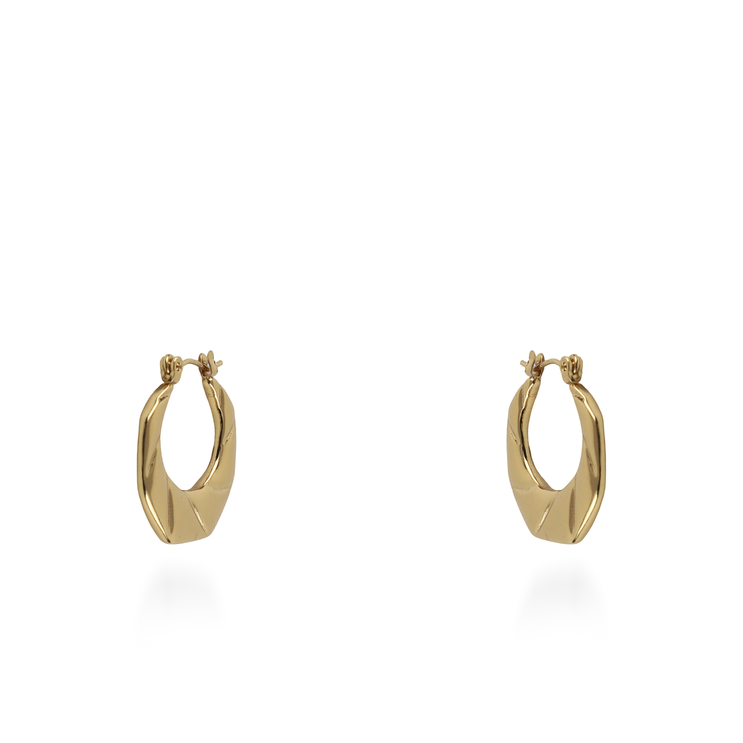 Σκουλαρίκια κρίκοι Mar and Mar Diora από ανοξείδωτο ατσάλι