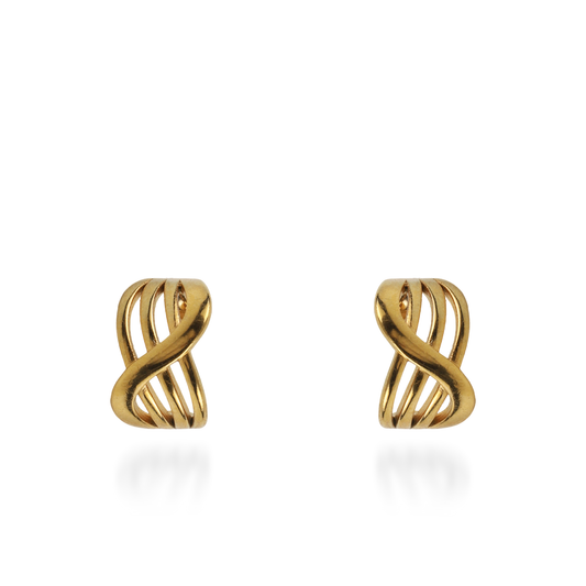 Σκουλαρίκια καρφωτά Mar and Mar Olisse από ανοξείδωτο ατσάλι