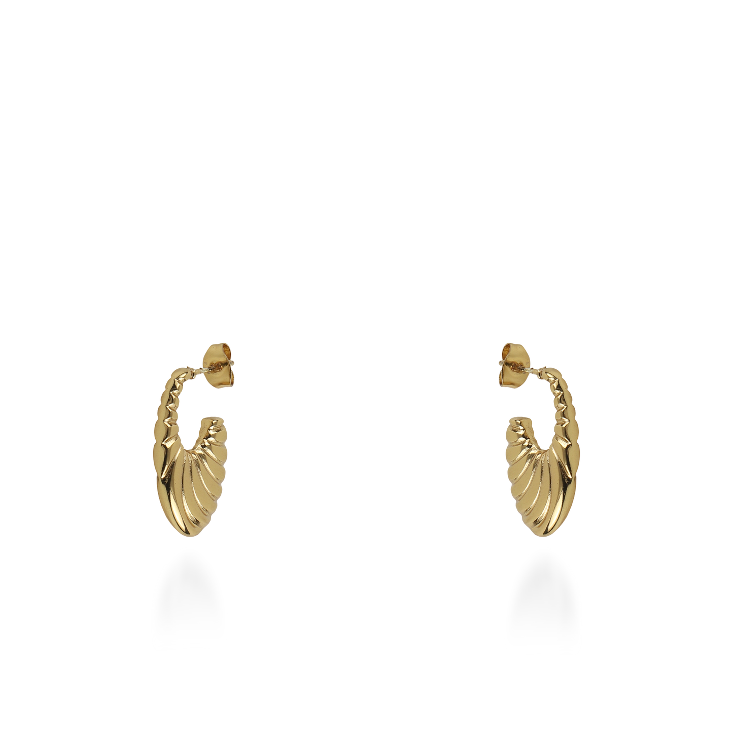 Σκουλαρίκια καρφωτά Mar and Mar Velora από ανοξείδωτο ατσάλι