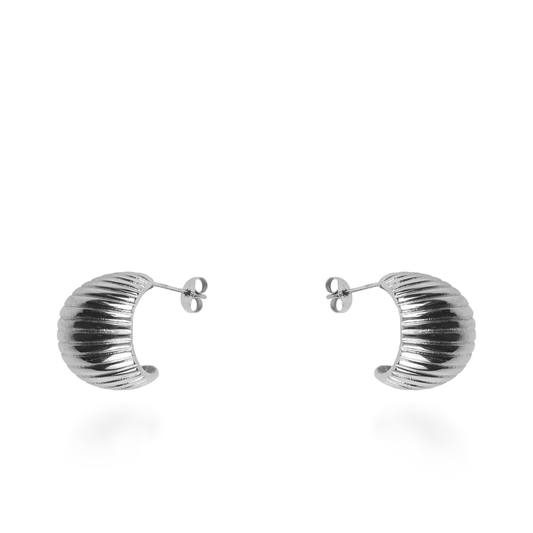 Σκουλαρίκια καρφωτά Mar and Mar Velia από ανοξείδωτο ατσάλι