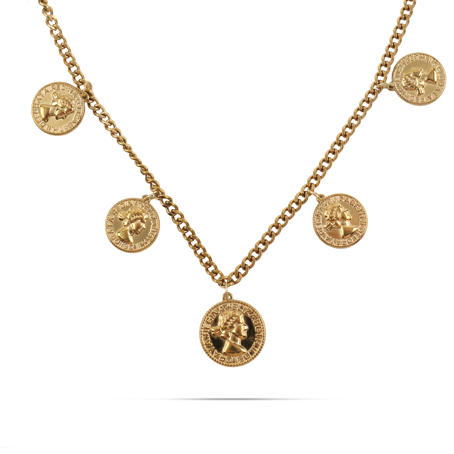 Κολιέ με φλουριά Mar and Mar Imperia από ανοξείδωτο ατσάλι