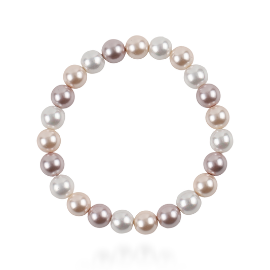 Χειροποίητο βραχιόλι με πέρλες Mar and Mar Nerea από ανοξείδωτο ατσάλι