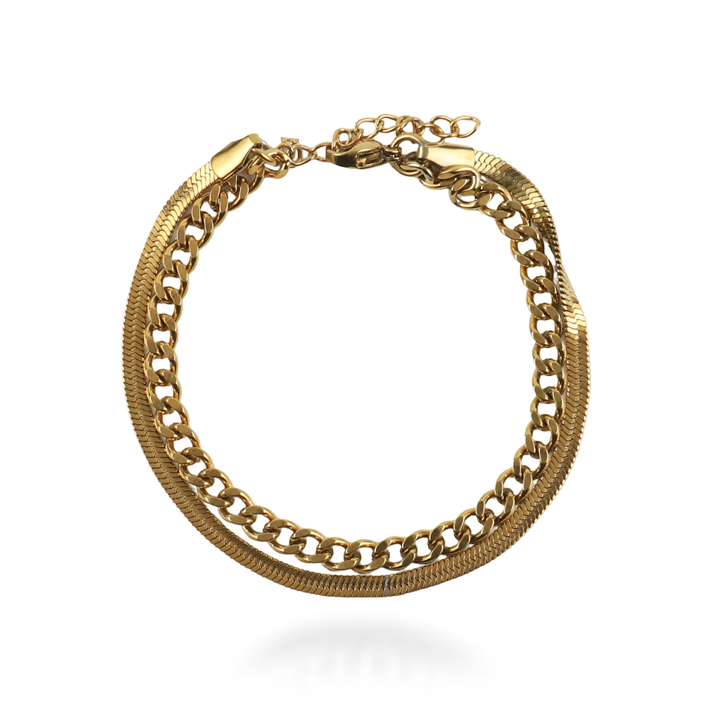 Αλυσίδα διπλή χεριού Mar and Mar Deliny από ανοξείδωτο ατσάλι