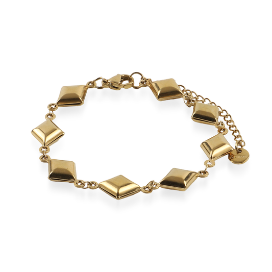 Βραχιόλι αλυσίδα χεριού Mar and Mar Sirea Rhombus από ανοξείδωτο ατσάλι