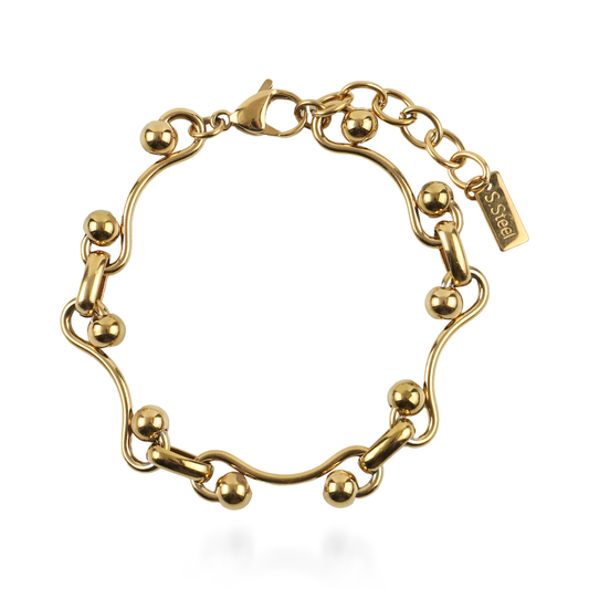 Βραχιόλι αλυσίδα χεριού Mar and Mar Frugalia από ανοξείδωτο ατσάλι