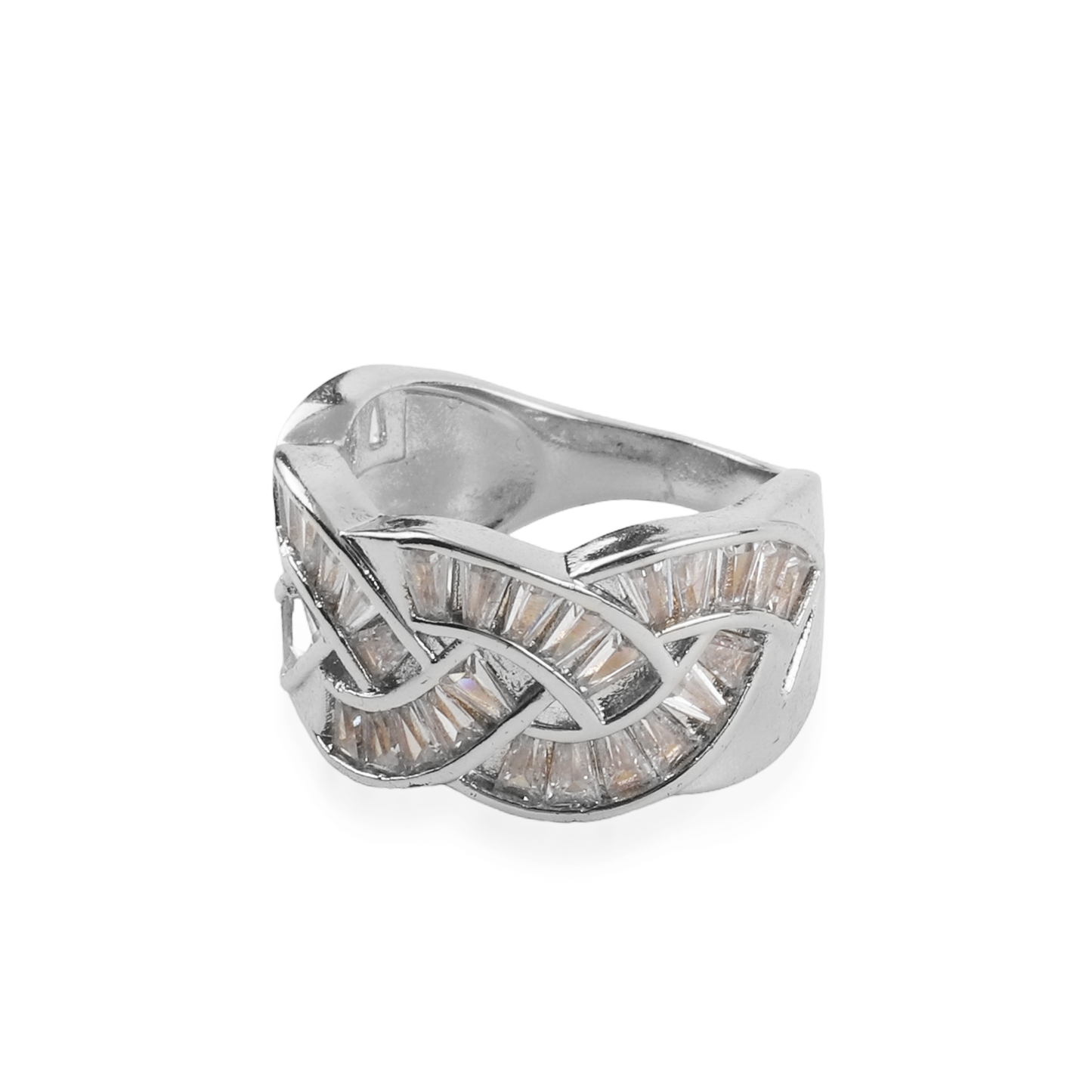 Γυναικείο δαχτυλίδι με πέτρες ζιργκόν Mar and Mar Palina (Silver)