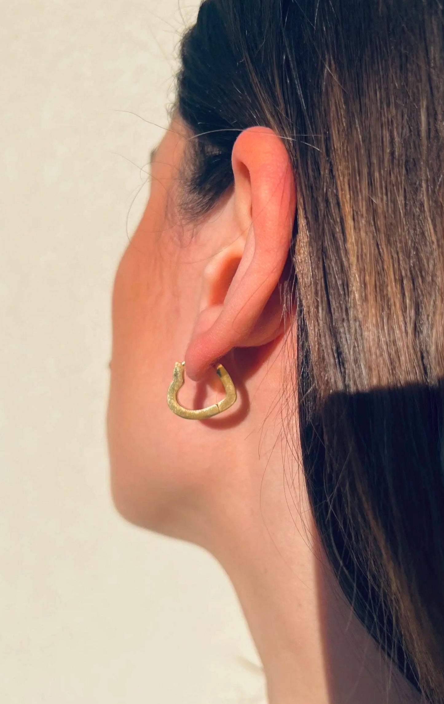 Σκουλαρίκια κρίκοι γεωμετρικοί Mar & Mar Mini Hoops ( Shape ) από ανοξείδωτο ατσάλι