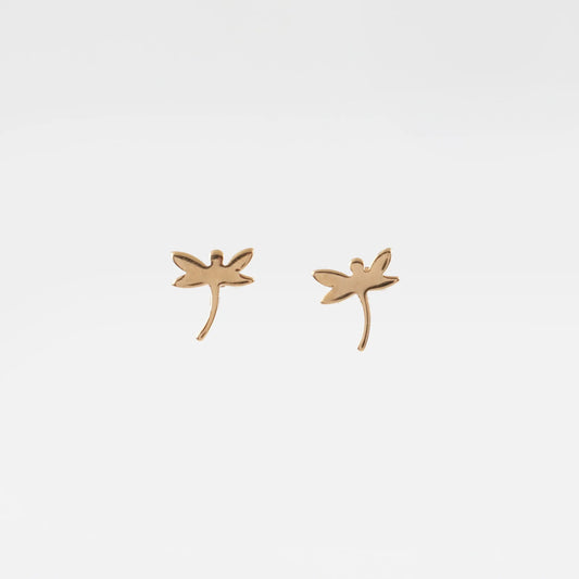 Παιδικά σκουλαρίκια καρφωτά λιβελούλα Mar and Mar Dragonfly Kids από ανοξείδωτο ατσάλι
