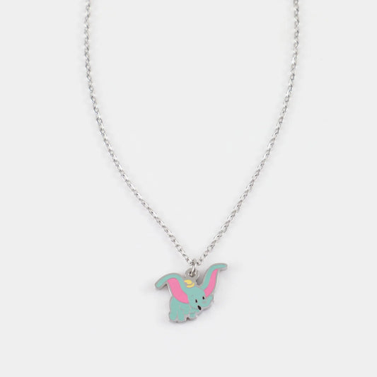 Παιδικό κολιέ Ντάμπο Mar and Mar Dumbo Kids (Silver) από ανοξείδωτο ατσάλι