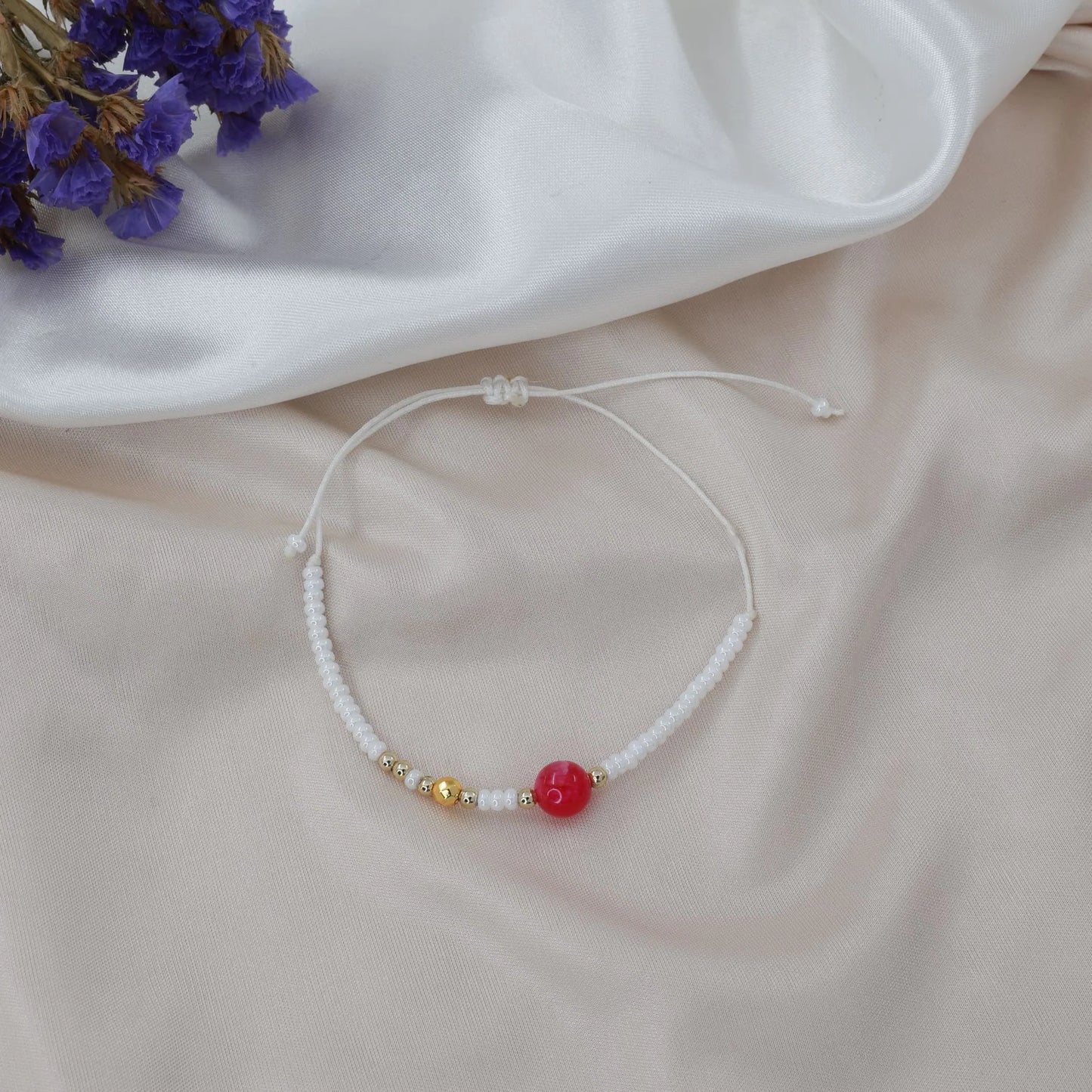 Αλυσίδα ποδιού χειροποίητη Mar & Mar Asha Anklet από ανοξείδωτο ατσάλι