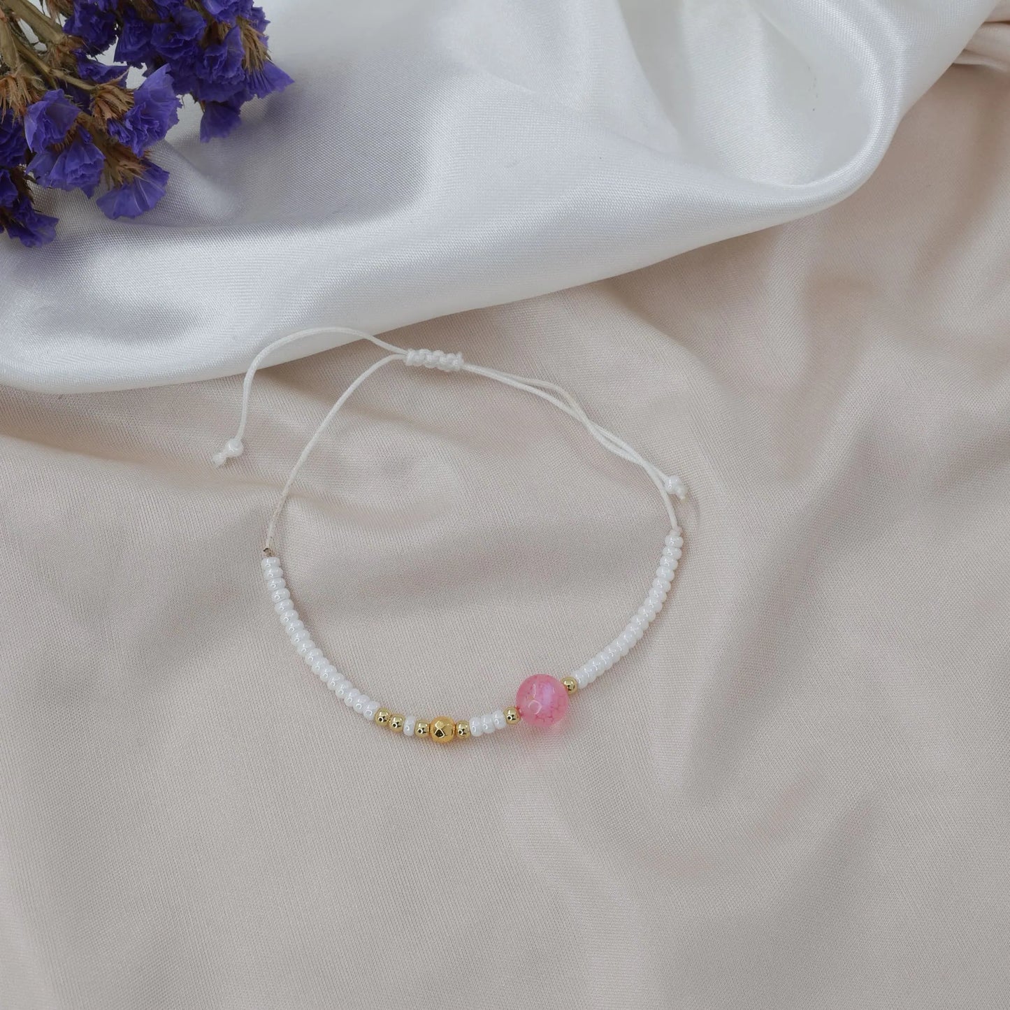 Αλυσίδα ποδιού χειροποίητη Mar & Mar Asha Anklet από ανοξείδωτο ατσάλι