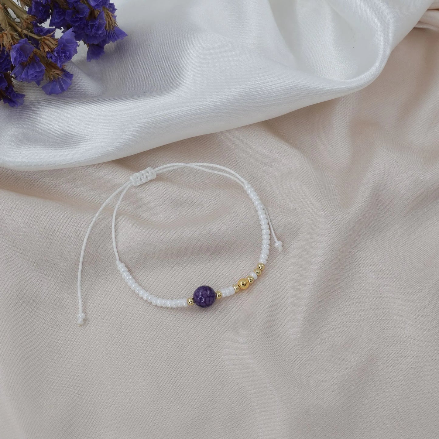 Αλυσίδα ποδιού χειροποίητη Mar & Mar Asha Anklet από ανοξείδωτο ατσάλι