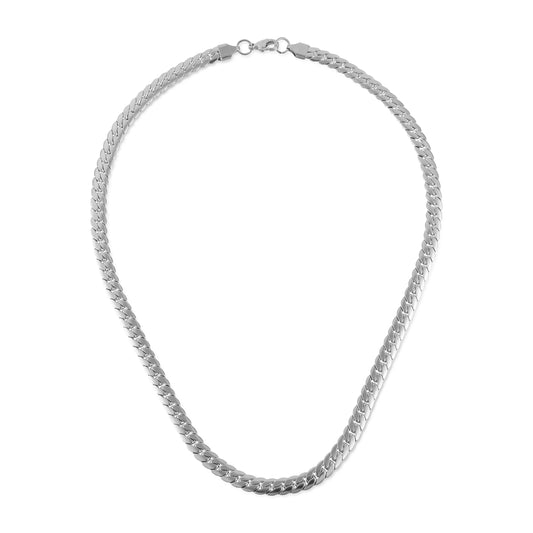 Αλυσίδα λαιμού Mar and Mar Flat (Jocasta-Silver) από ανοξείδωτο ατσάλι