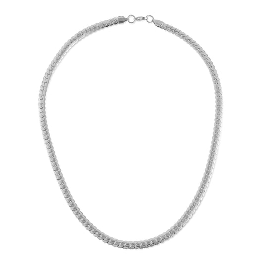 Αλυσίδα λαιμού Mar and Mar Flat (Jocasta II-Silver) από ανοξείδωτο ατσάλι