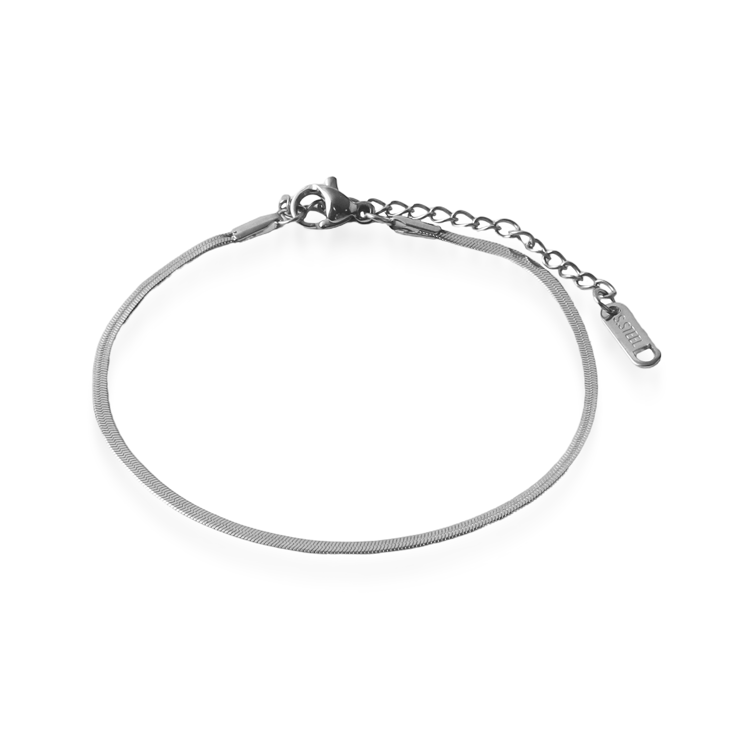 Αλυσίδα χεριού Flat Snake Mar and Mar Flat Snake (Silver) από Ανοξείδωτο ατσάλι