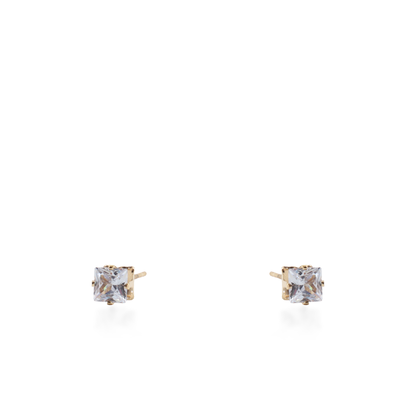 Σκουλαρίκια καρφωτά με ζιργκόν Mar and Mar Dimen Cube Studs από ανοξείδωτο ατσάλι