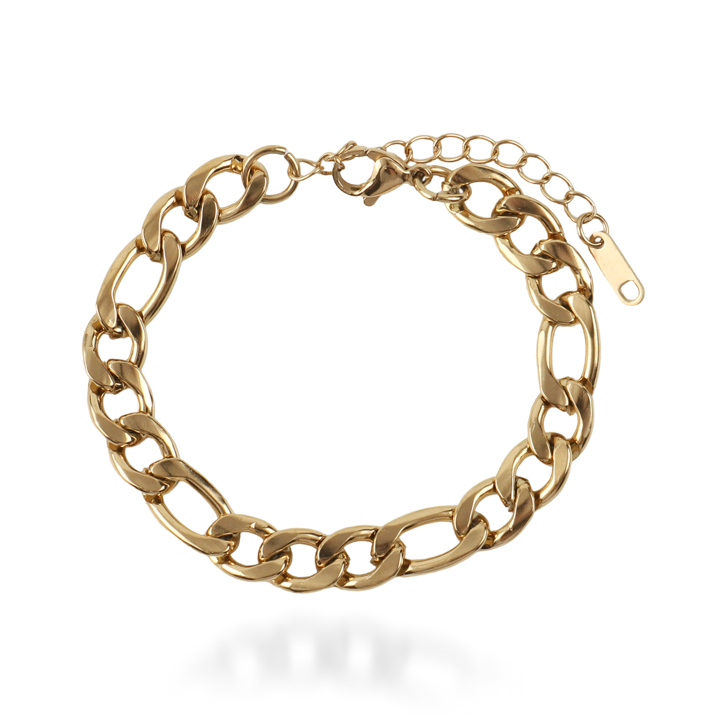 Αλυσίδα χεριού Mar and Mar Figaro (Denver-Gold) από ανοξείδωτο ατσάλι