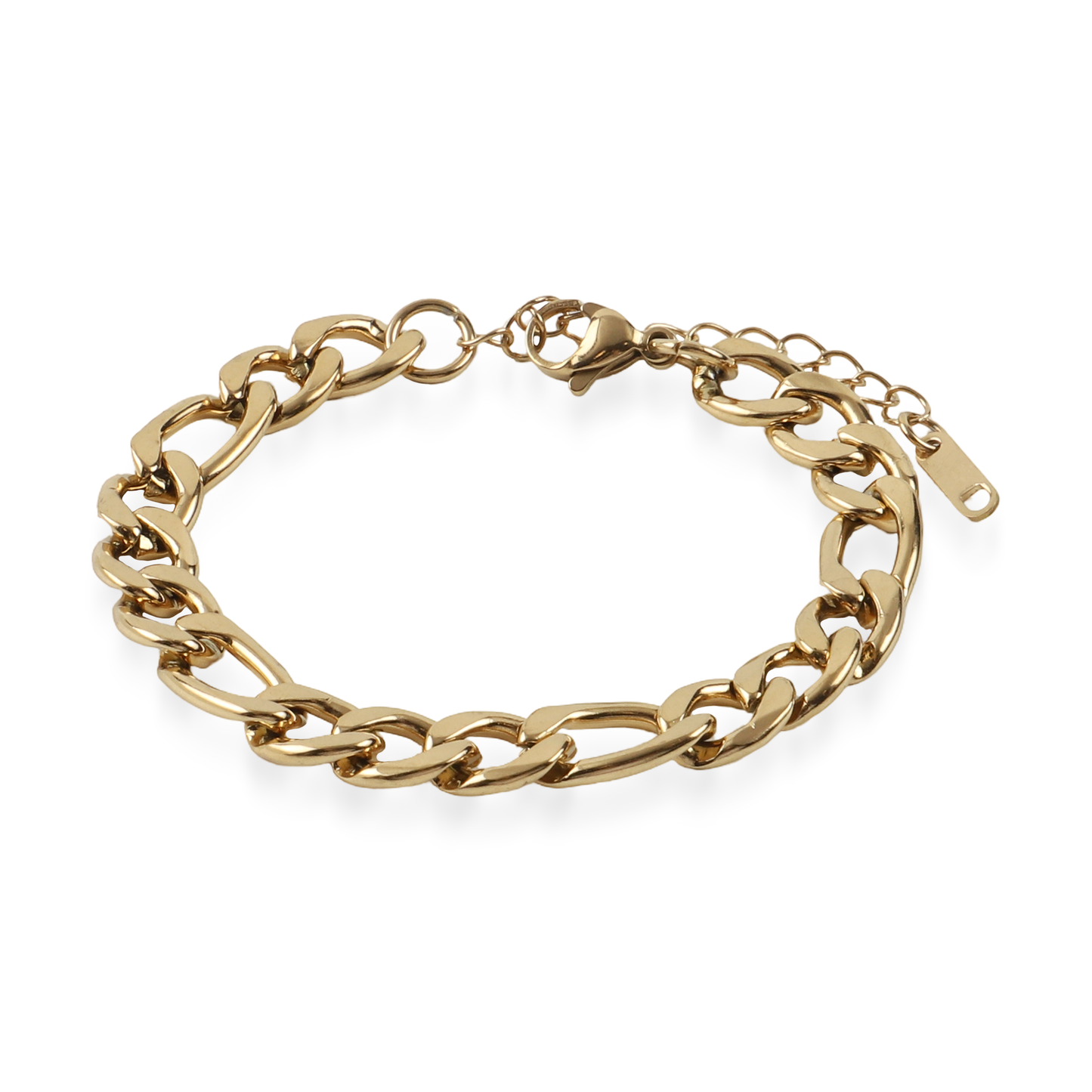 Αλυσίδα χεριού Mar and Mar Figaro (Denver-Gold) από ανοξείδωτο ατσάλι