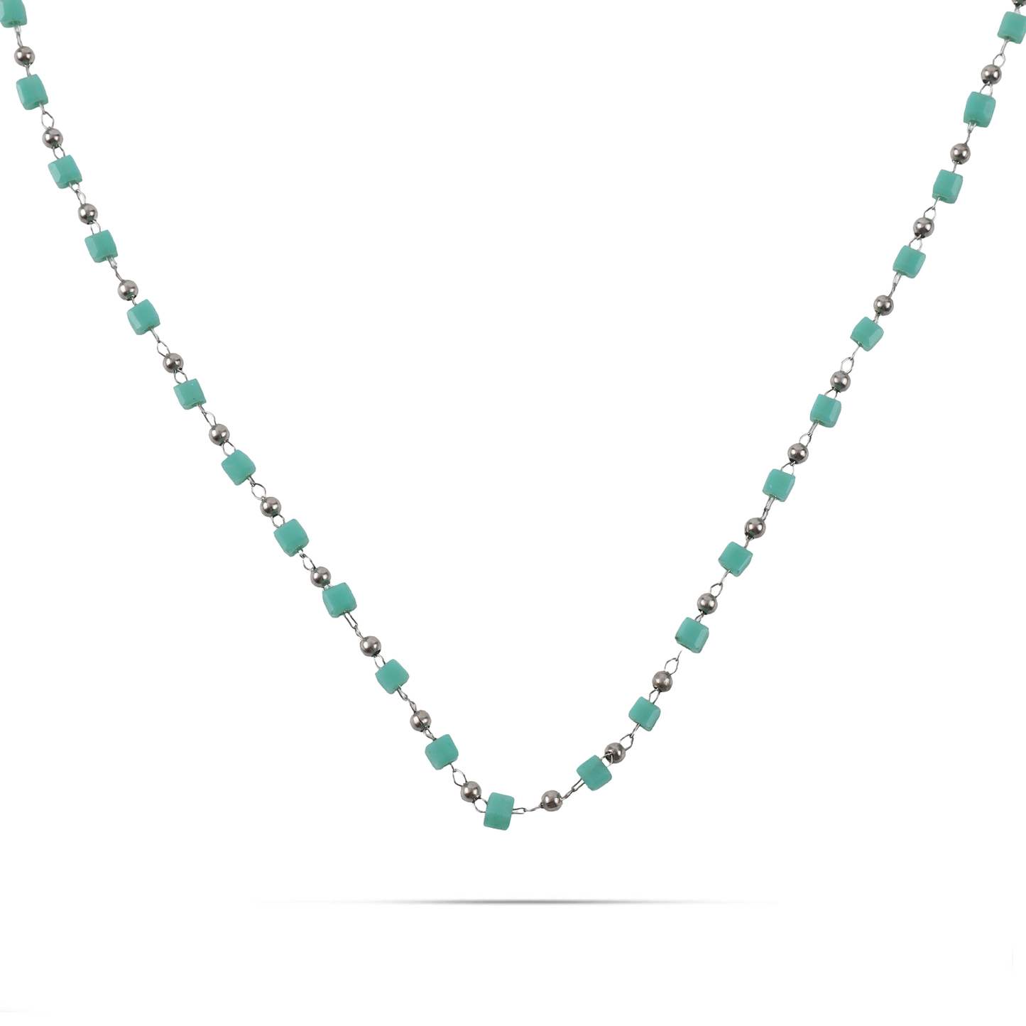 Κολιέ με χάντρες Mar and Mar Blaby από ανοξείδωτο ατσάλι