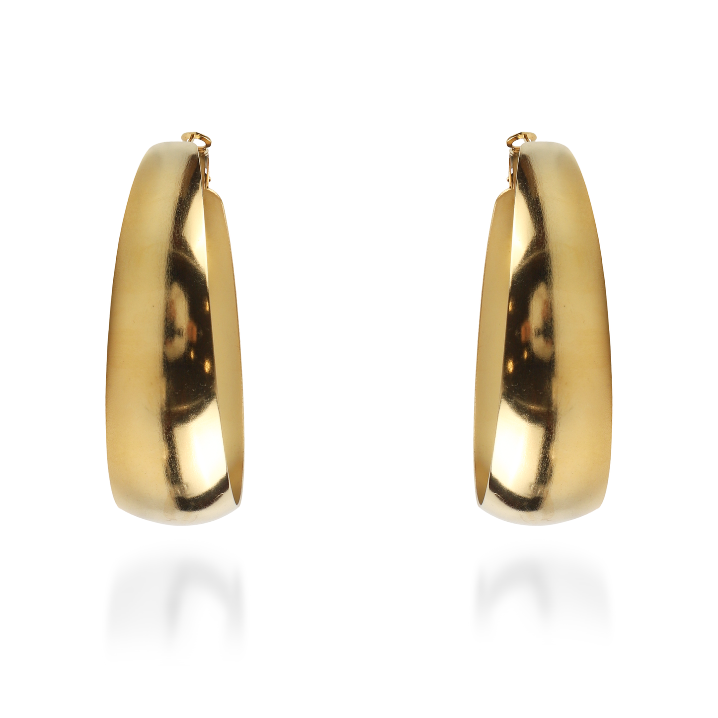 Σκουλαρίκια κρίκοι Mar and Mar Natty από ανοξείδωτο ατσάλι