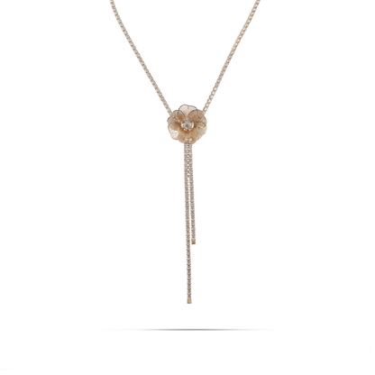 Κολιέ tennis tie με πέτρες ζιργκόν Mar and Mar Ellesie Jasmine