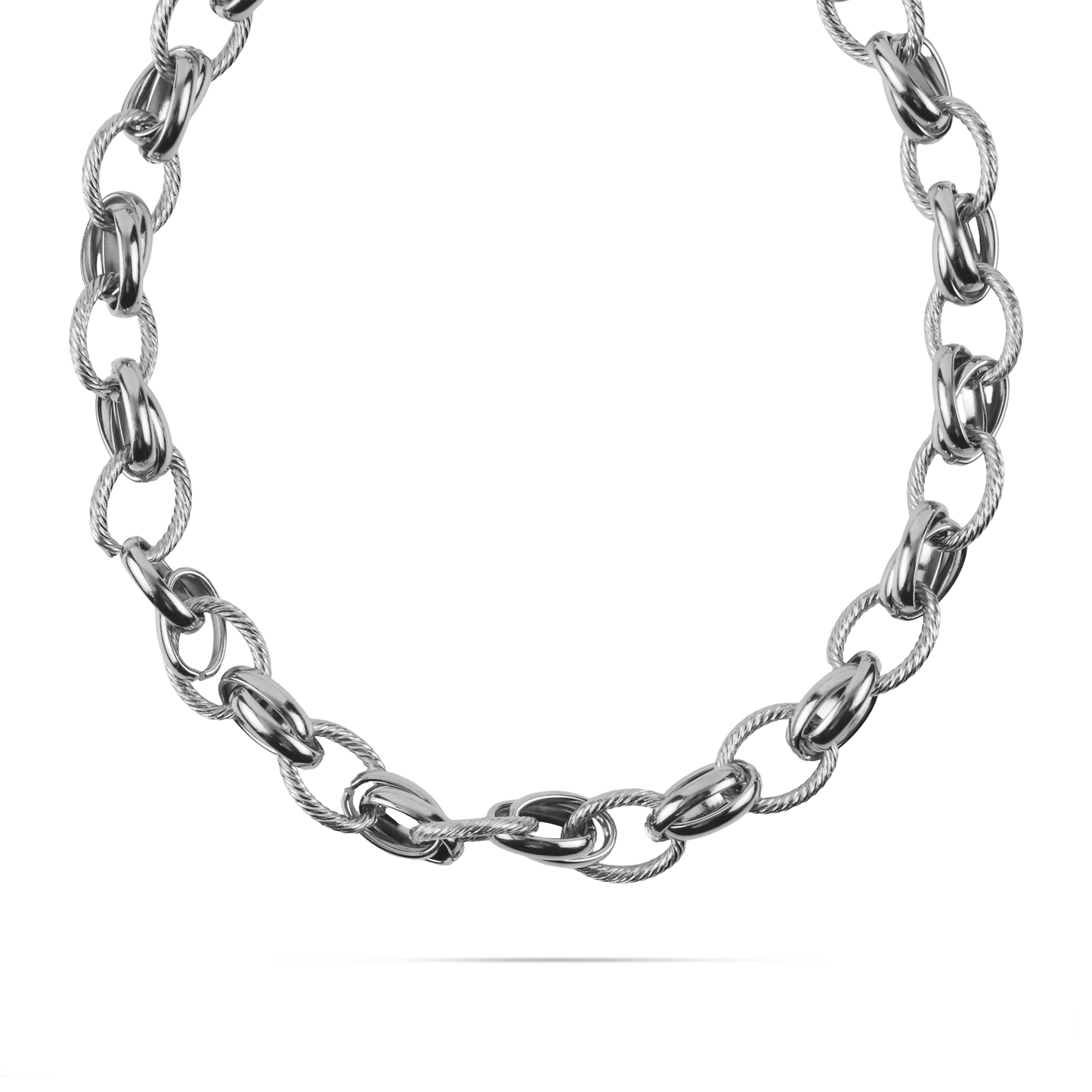 Αλυσίδα λαιμού Mar and Mar Medea (Silver) από ανοξείδωτο ατσάλι