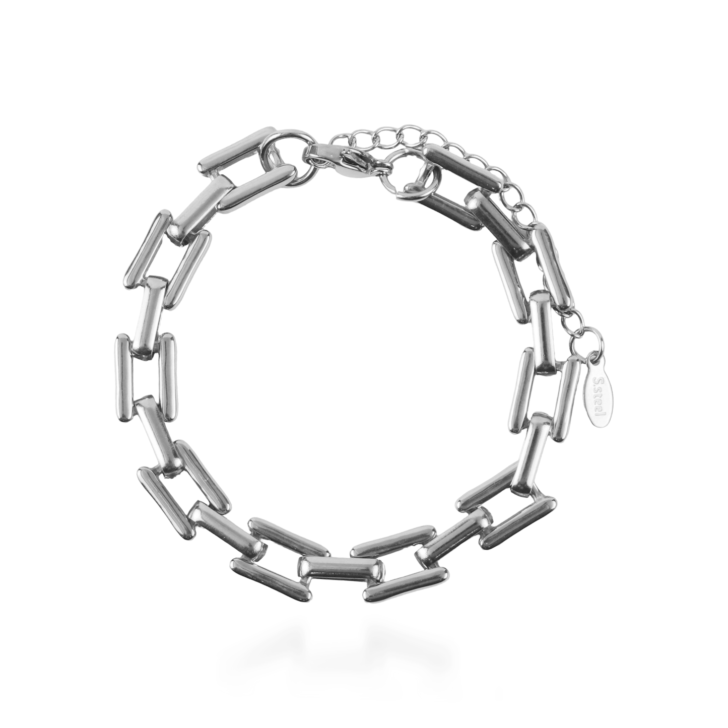 Αλυσίδα χεριού Mar and Mar Holly Silver από ανοξείδωτο ατσάλι