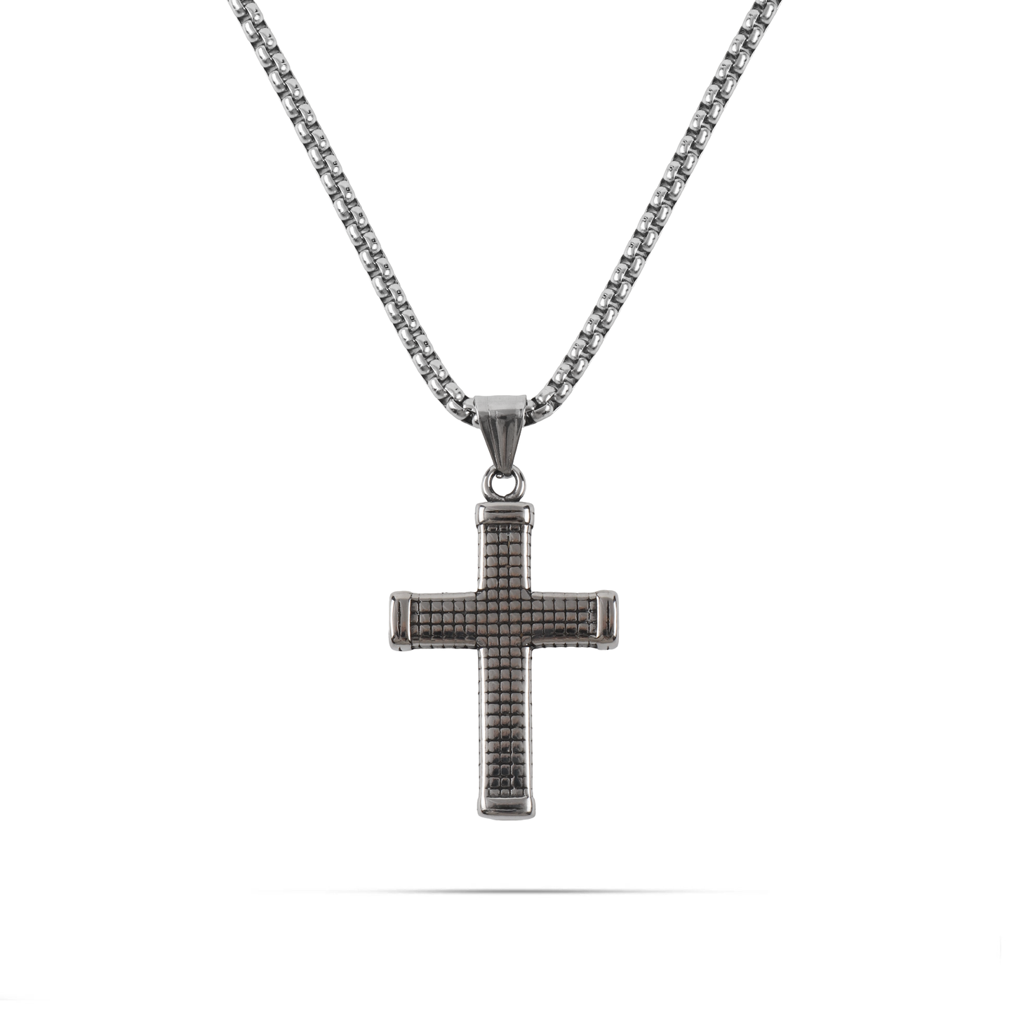 Ανδρικό κολιέ με σταυρό Mar and Mar Brady από ανοξείδωτο ατσάλι