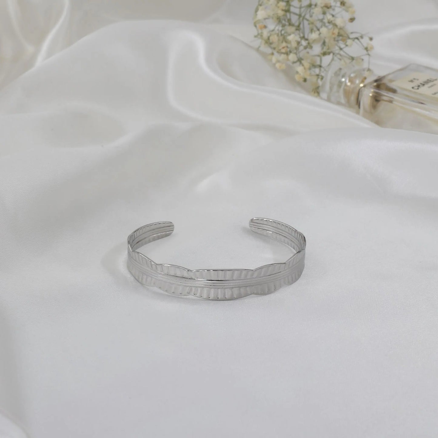 Βραχιόλι χειροπέδα Mar &amp; Mar Edwina Cuff από ανοξείδωτο ατσάλι