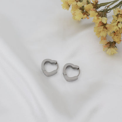 Σκουλαρίκια κρίκοι γεωμετρικοί Mar and Mar Mini Hoops ( Shape ) από ανοξείδωτο ατσάλι