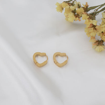 Σκουλαρίκια κρίκοι γεωμετρικοί Mar and Mar Mini Hoops ( Shape ) από ανοξείδωτο ατσάλι