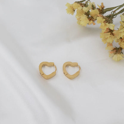 Σκουλαρίκια κρίκοι γεωμετρικοί Mar & Mar Mini Hoops ( Shape ) από ανοξείδωτο ατσάλι