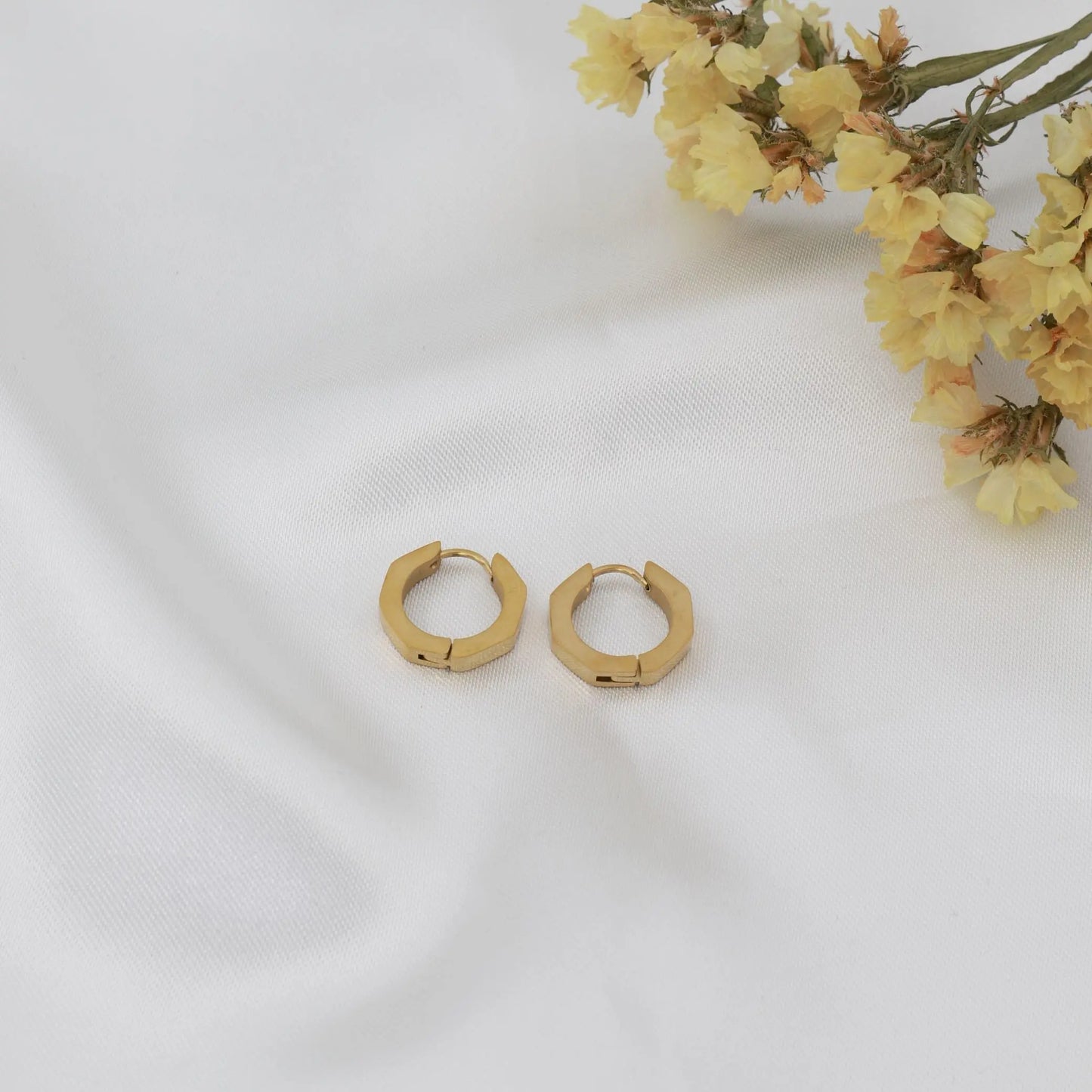Σκουλαρίκια κρίκοι γεωμετρικοί Mar & Mar Mini Hoops ( Shape ) από ανοξείδωτο ατσάλι