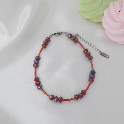 Αλυσίδα ποδιού χειροποίητη Mar &amp; Mar Rubilly Anklet από ανοξείδωτο ατσάλι
