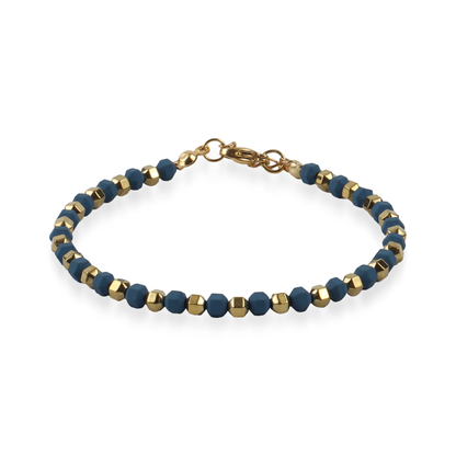 Ανδρικό βραχιόλι με Αιματίτη Mar and Mar Welion από ανοξείδωτο ατσάλι