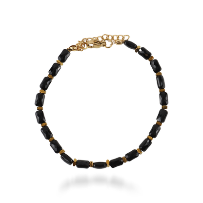 Ανδρικό βραχιόλι με Αιματίτη Mar and Mar Kenlon από ανοξείδωτο ατσάλι