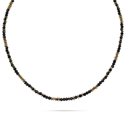 Χειροποίητο κολιέ με χάντρες Mar and Mar Julie από ανοξείδωτο ατσάλι