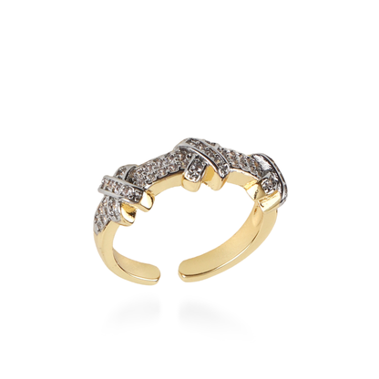 Γυναικείο δαχτυλίδι με ζιργκόν Mar and Mar Evran