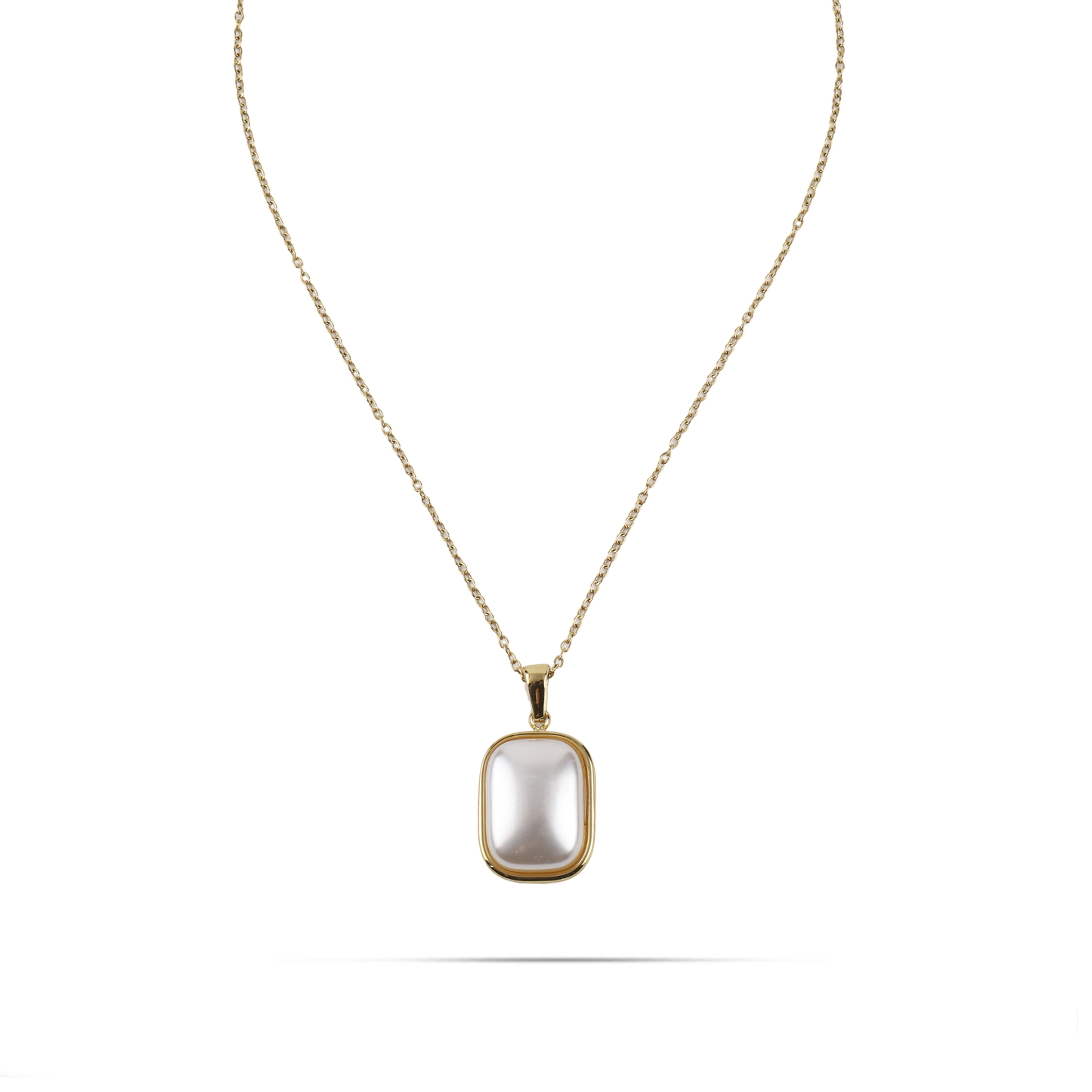 Κολιέ με πέρλα Mar and Mar Adelina από ανοξείδωτο ατσάλι