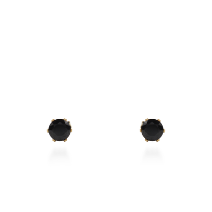 Σκουλαρίκια καρφωτά με πέτρα ζιργκόν Mar and Mar Dimenia Studs από Ανοξείδωτο Ατσάλι