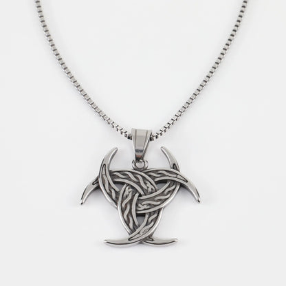 Ανδρικό Κολιέ Mar & Mar Celtic Crescent από ανοξείδωτο ατσάλι